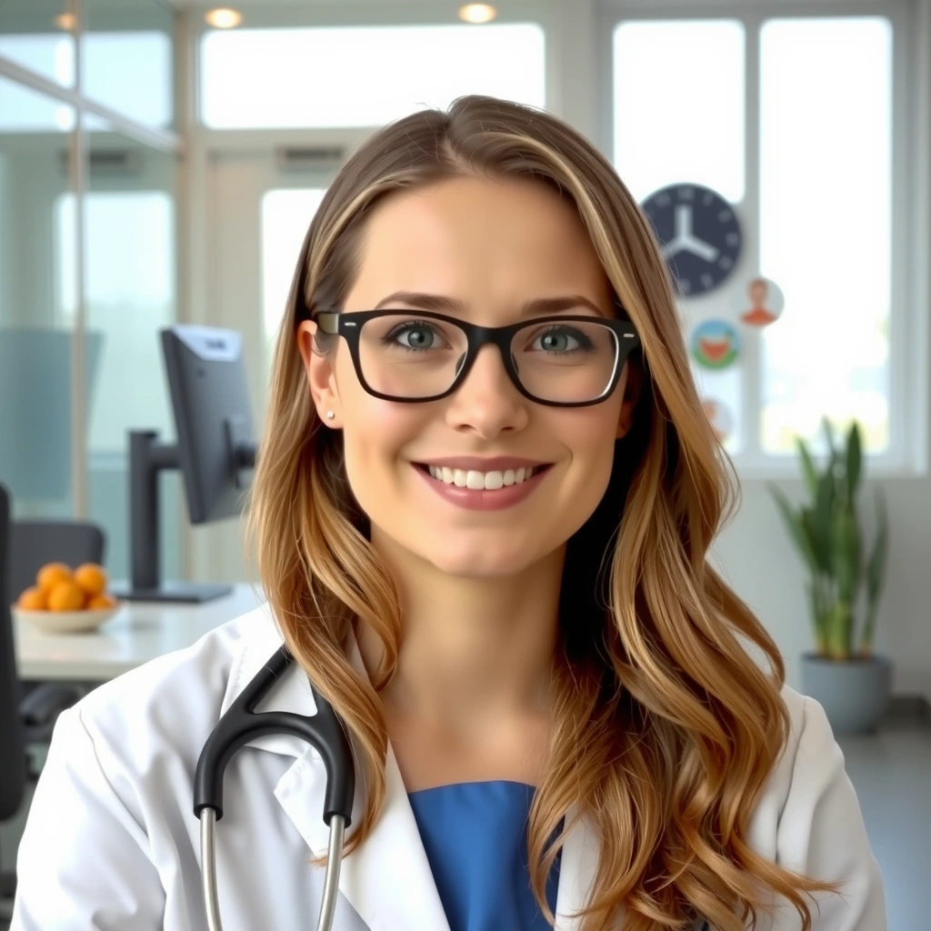 Portrét MUDr. Kláry Jelínkové, konzultantky pro klinickou výživu.