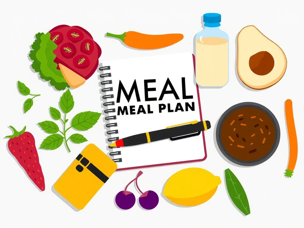 Ilustrace personalizovaného jídelníčku